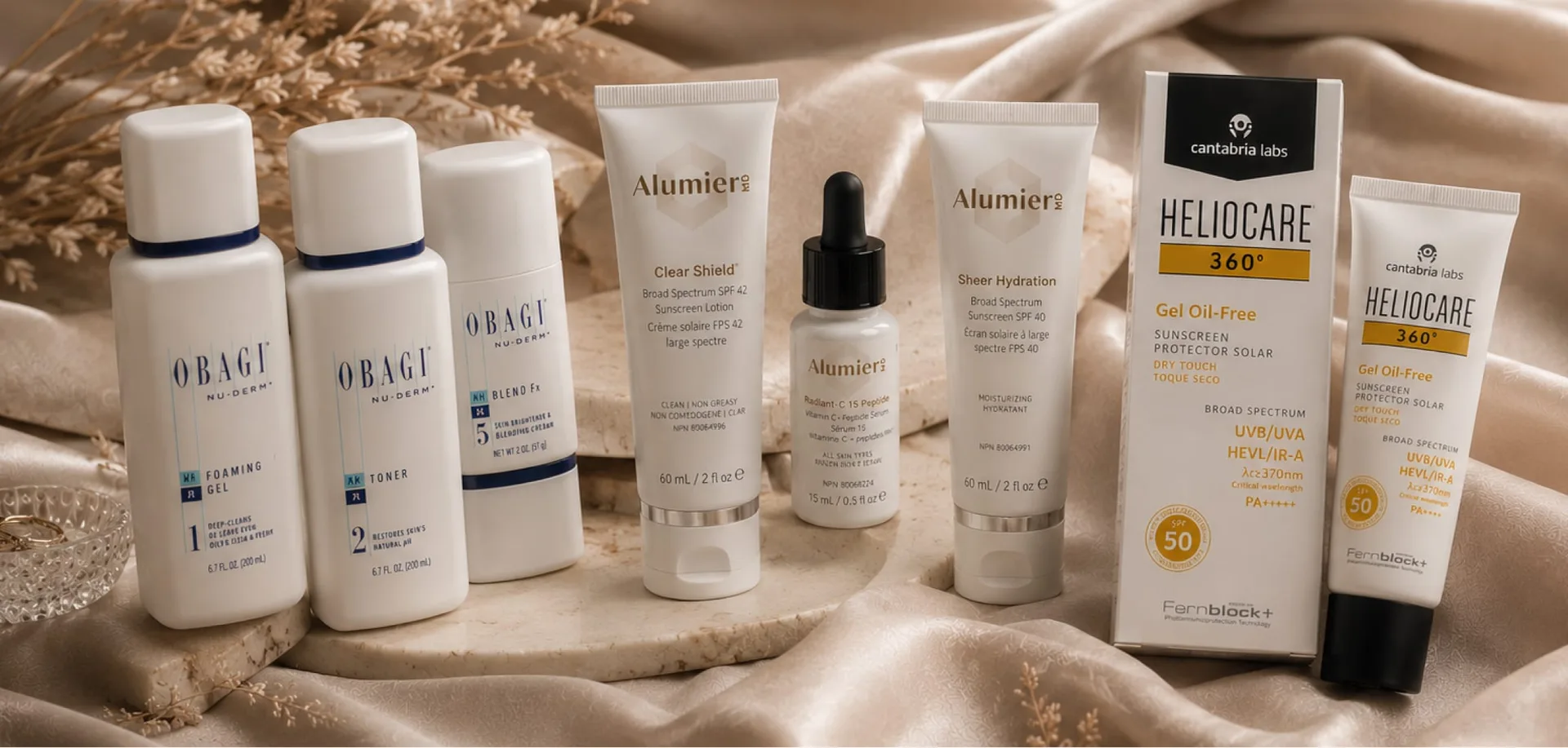 Medical-grade skincare by The Skin Firm